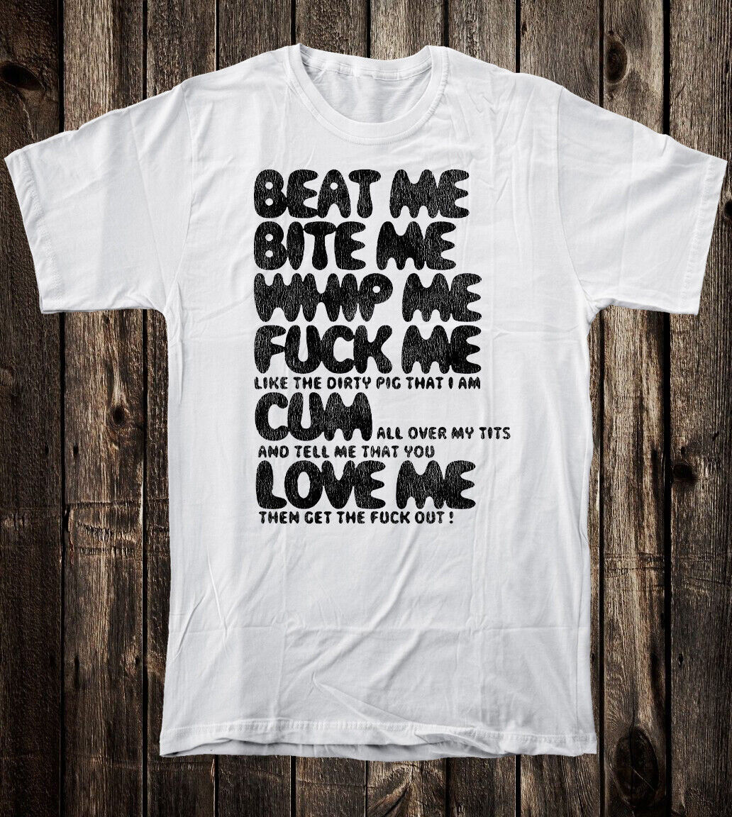 Retro Punk Tee T Shirt Novelty Seditionaries Boy London Beat Me Whip Me