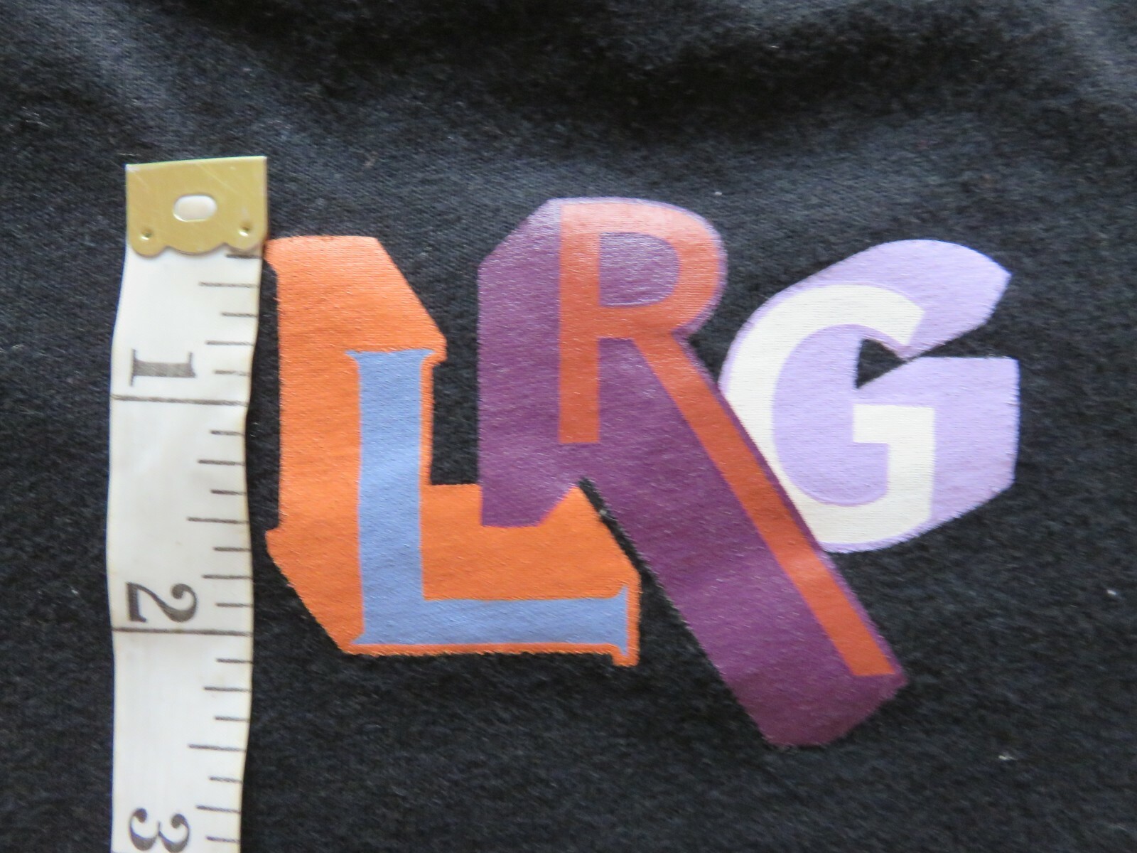 LRG Lifted Research Group Graphic Black T Shirt We Are The Kids Of America L gallery