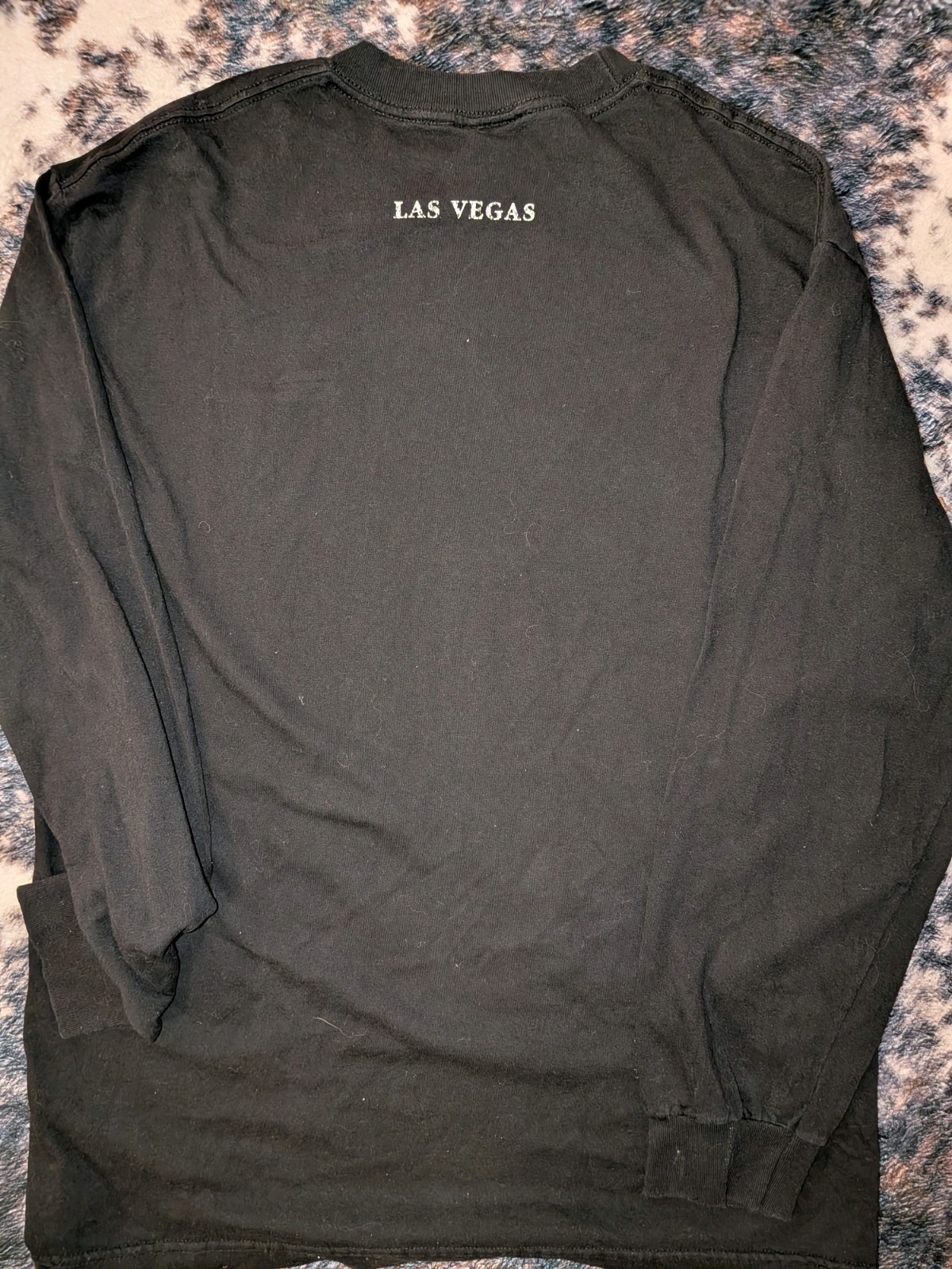 Vintage Hard Rock Hotel Las Vegas Long Sleeve T Shirt Mens Large USA Flag gallery
