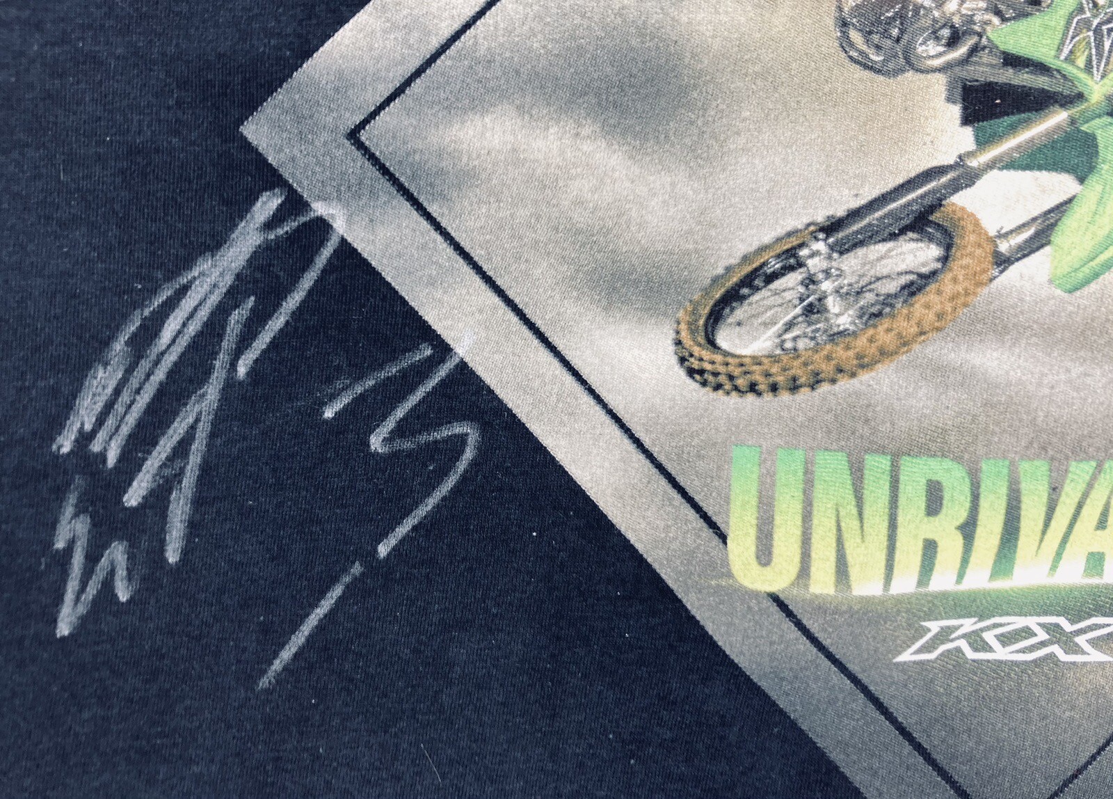 Kawasaki T-Shirt Signed By Eli Tomac #3 Men’s XL gallery