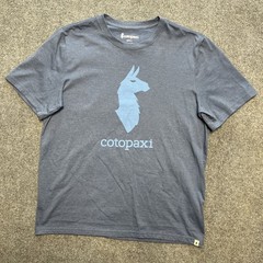 Cotopaxi Men’s Large Blue Short Sleeve T-Shirt New Never Worn. 692C5