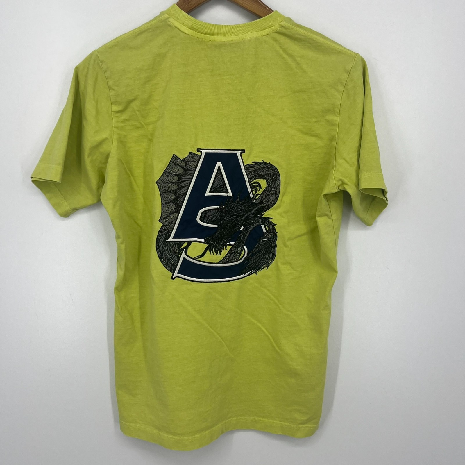 Alpha Style T-Shirt Men's XS Green Embroidered Patches APSL Short Sleeve gallery