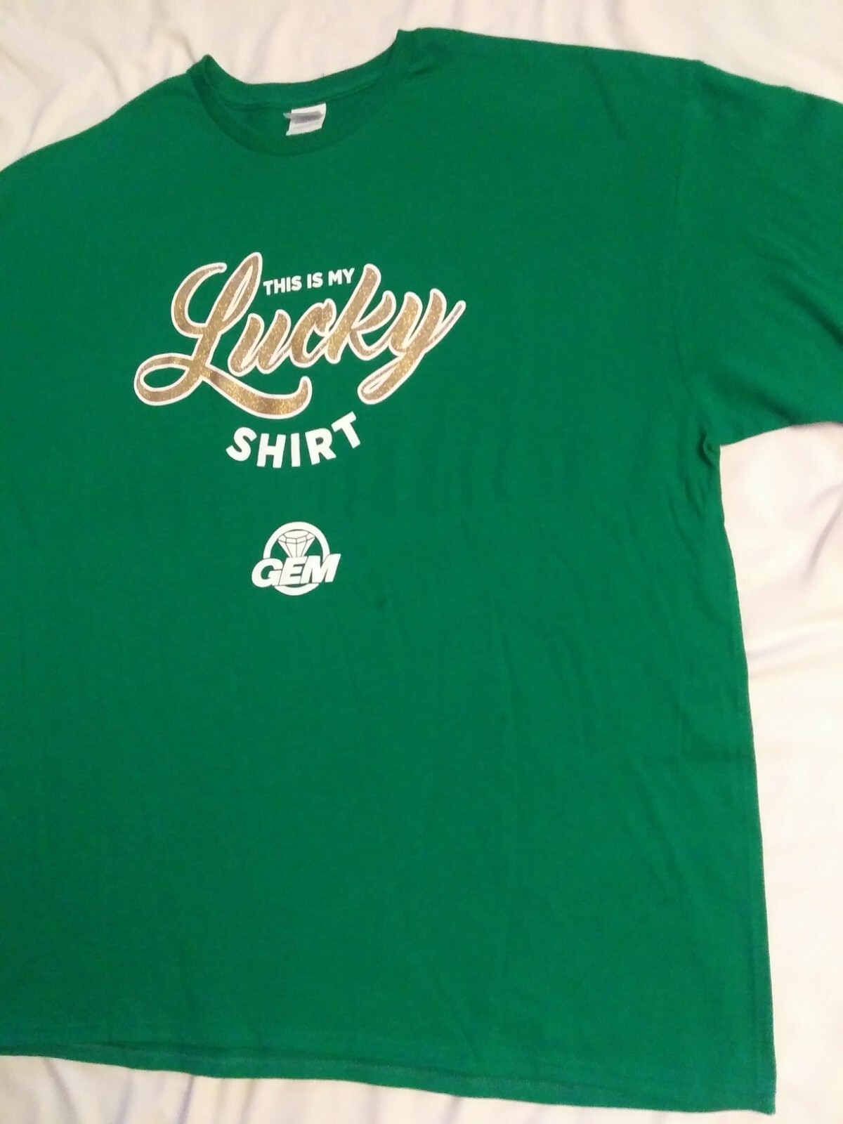 Way To Celebrate St. Patrick's Day Graphic Men's 2XL This Is My Lucky T-Shirt gallery