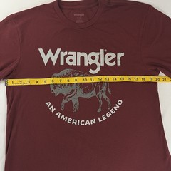 Wrangler Buffalo Bison T-shirt Small Cotton/Polyester Blend Super Soft Retro
