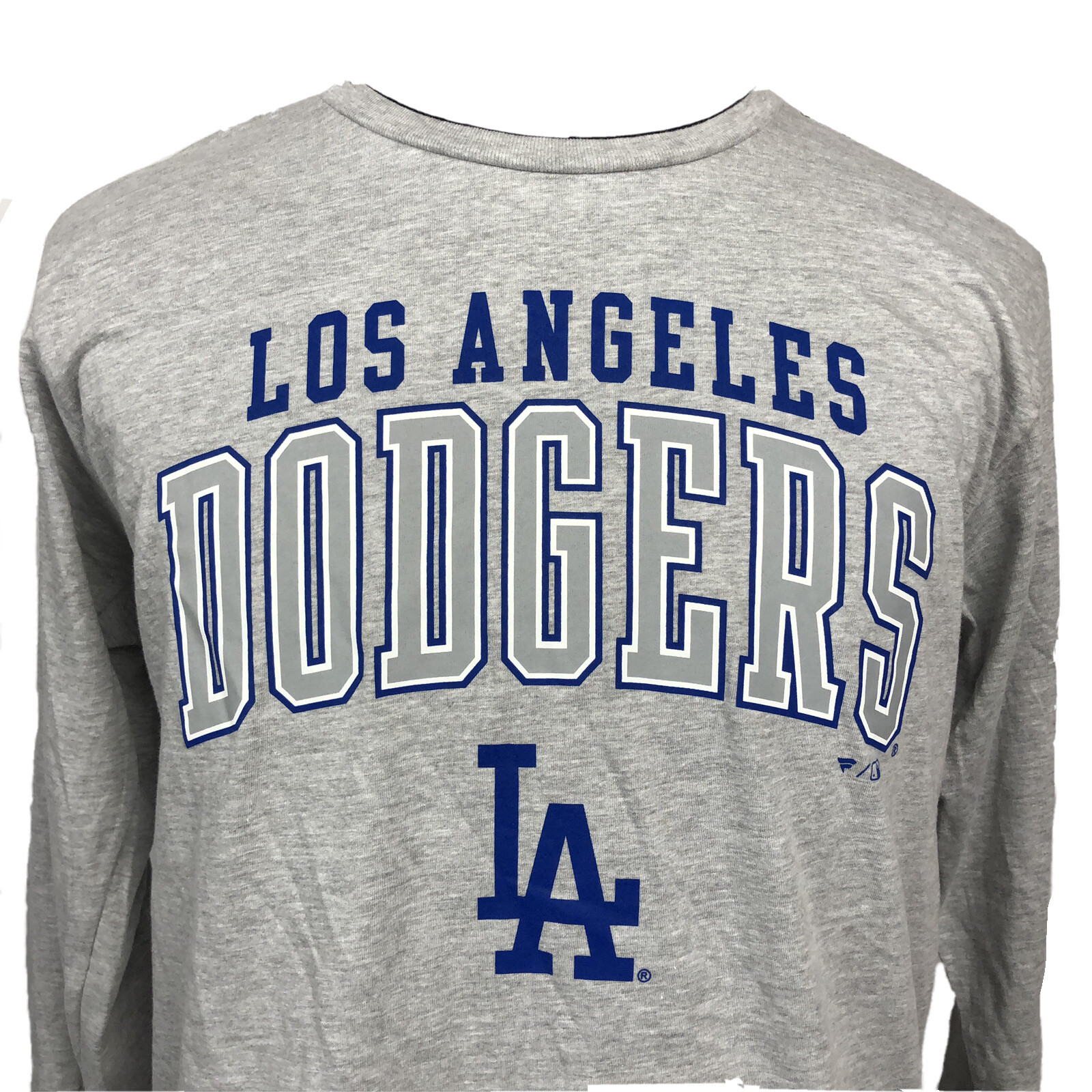 LA Los Angeles Dodgers Gray Long Sleeve T-Shirt Genuine Merchandise Fanatics MLB gallery