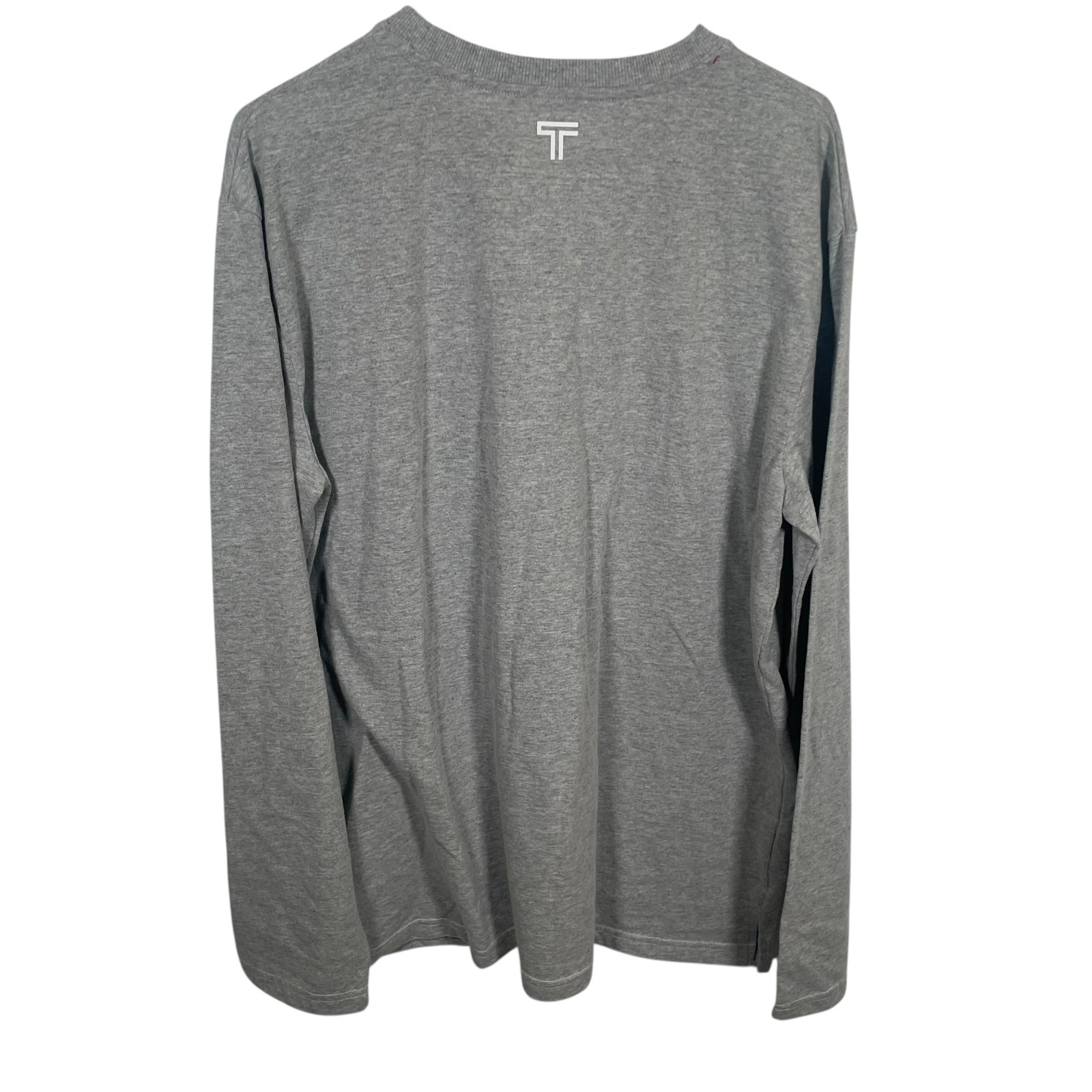 TUMI Long Sleeve T Shirt Mens Size XL Crewneck Air India Gray Travel gallery