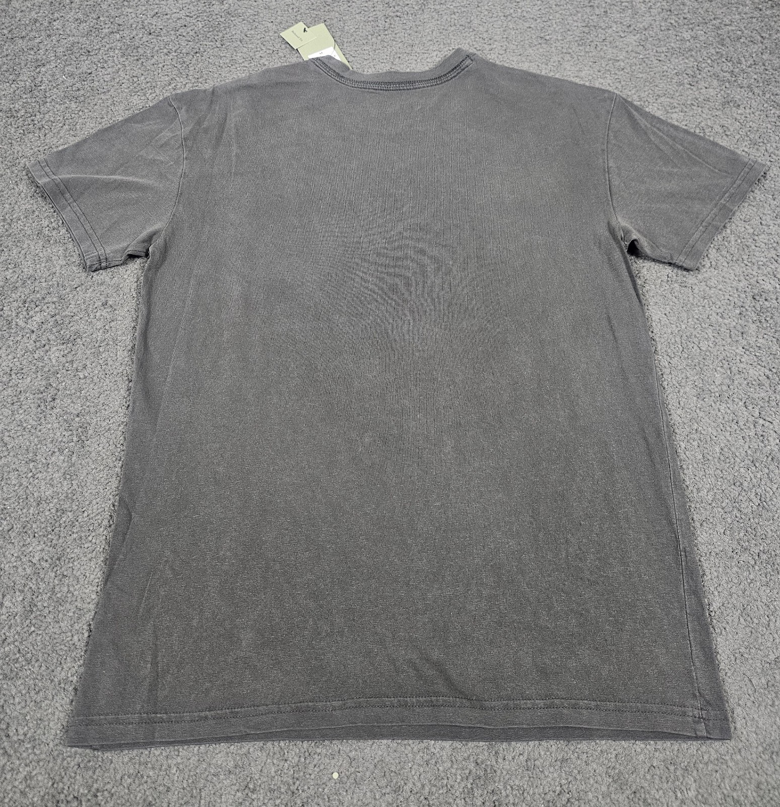 Men's Crew Neck T Shirt 2 PK Medium Black Charcoal Pocket Relaxed Fit Goodfellow gallery
