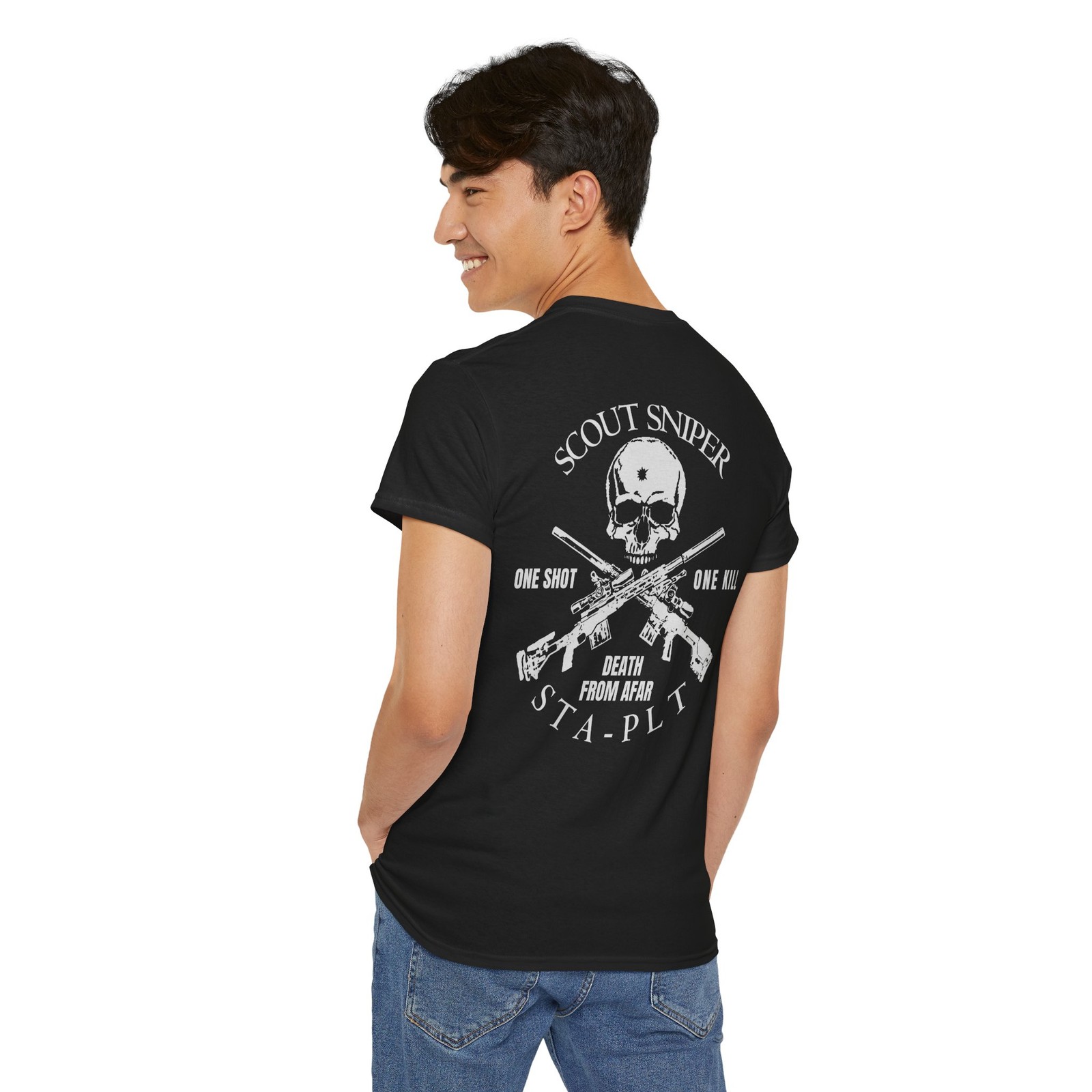 NEW USMC – Scout Sniper Surveillance Target Acquisition (STA) Platoon T-Shirt HQ