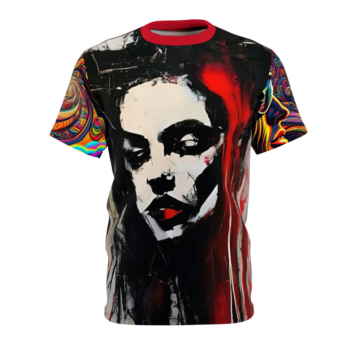 microfiber lightweight t-shirt Unisex AOP Cut & Sew Tee gallery