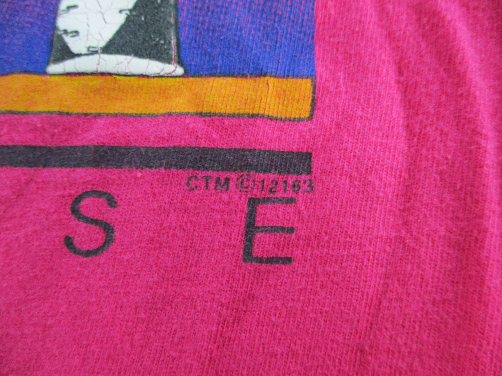 VINTAGE T Shirt Adult Medium Pink Lighthouse Beach USA Made Single Stitch 90s gallery