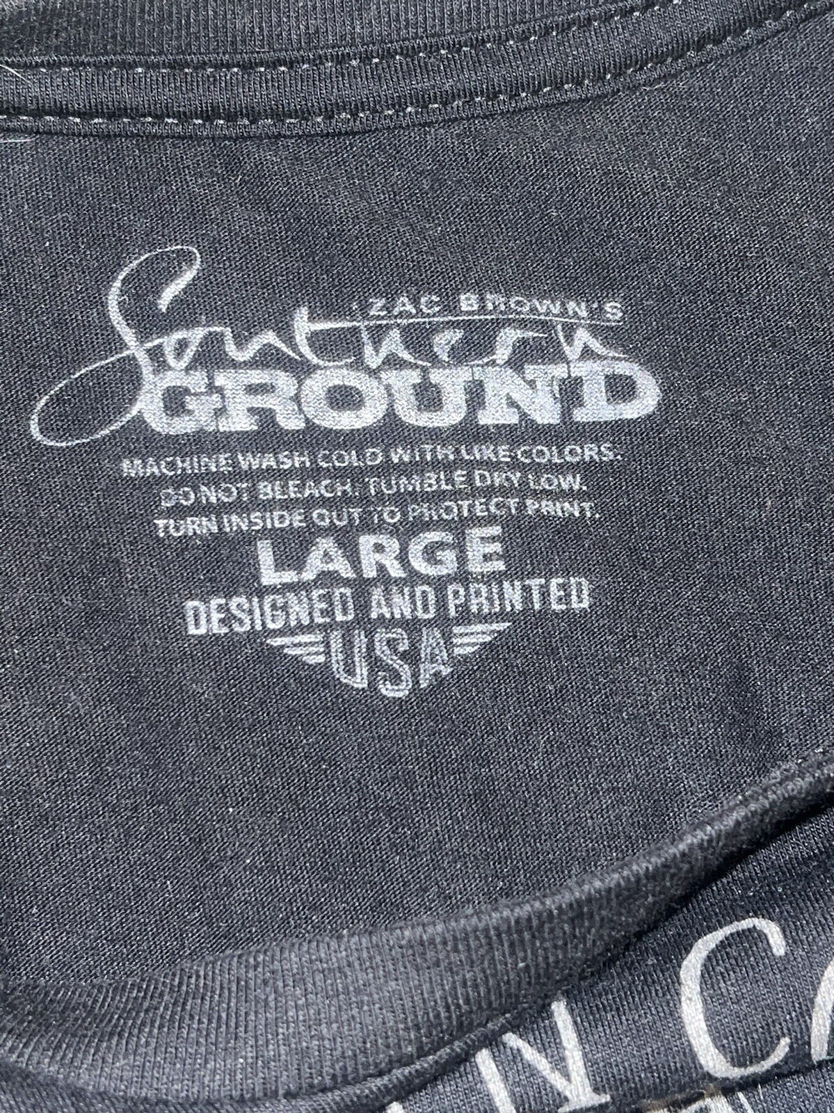 Zac Browns Southern Ground Tour Tee Women’s L 2015 Jekyll & Hyde Country music￼ gallery
