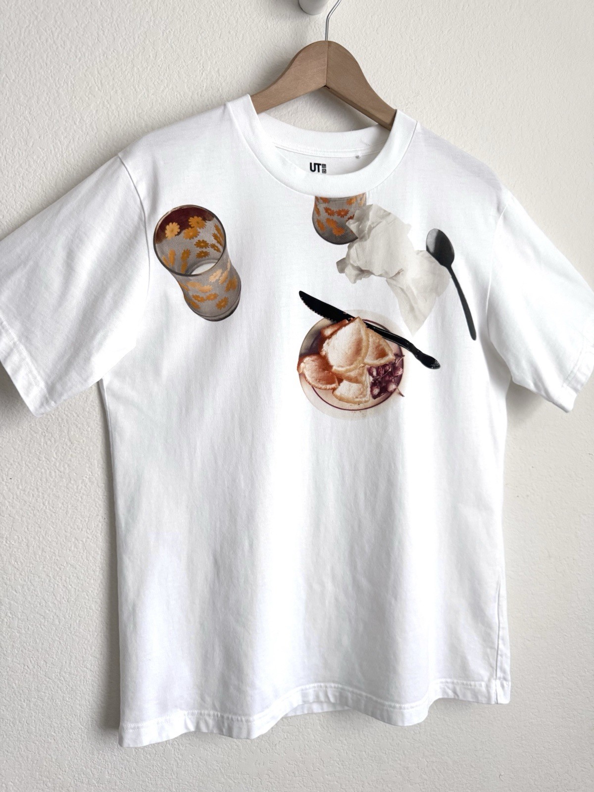 Uniqlo UT Archive x MoMA Stephen Shore Hob Nob Graphic T-Shirt White M Cotton gallery