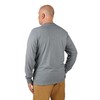 Milwaukee Men's Medium Gray Cotton/Polyester Long-Sleeve Hybrid Work T-Shirt gallery