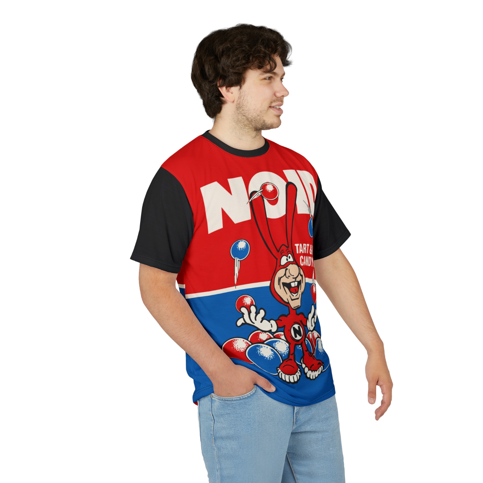 Noid Candy Balls 1988 Domino's Pizza Retro Style T-Shirt gallery