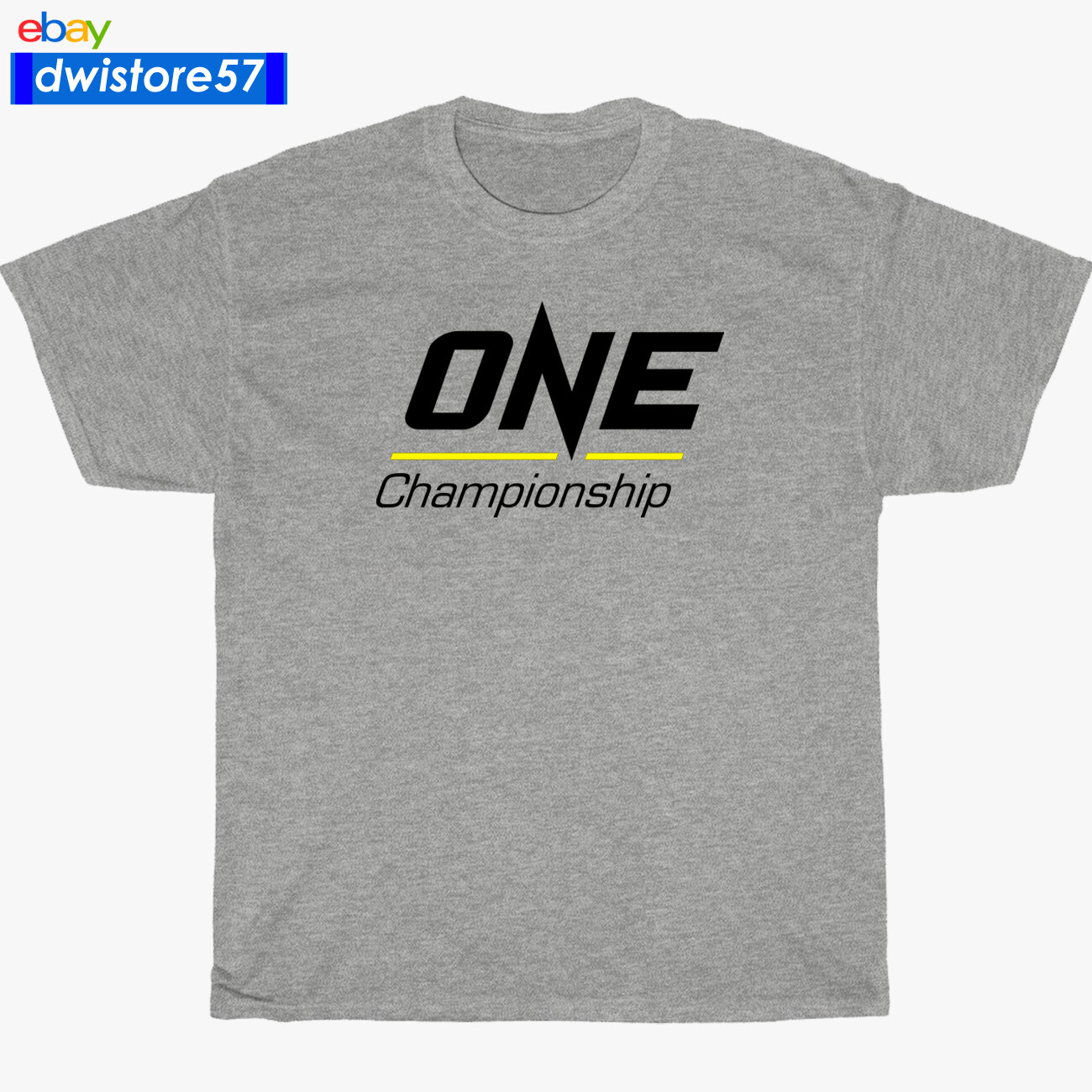 New T-Shirt ONE Championship Logo Black/Navy/White/Grey T-Shirt S-5XL gallery
