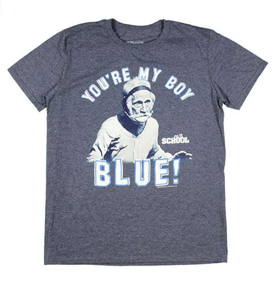 Old School Movie YOUR'RE MY BOY BLUE T-Shirt Heather Navy NEW Official gallery