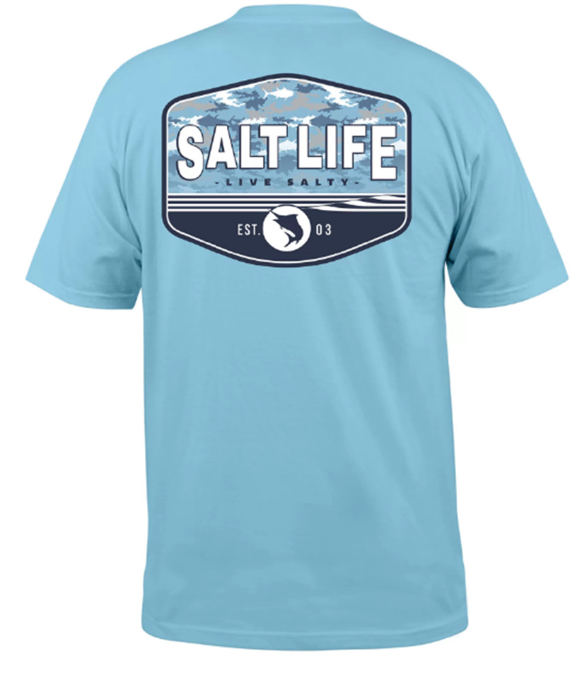 Mens Salt Life Aquatic Journey Graphic Short Sleeve T-Shirt - Large Tall - NWT gallery