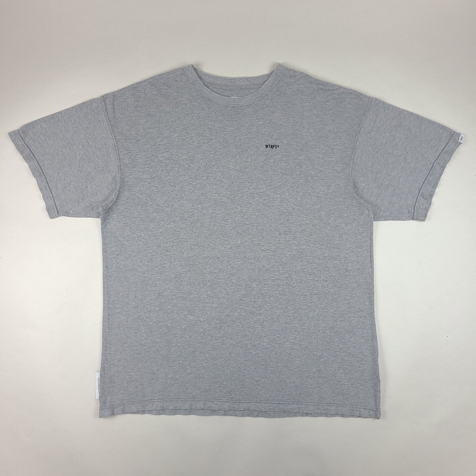WTAPS Shirt Mens Size 2 Gray Relaxed Oversized Fit Embroidered Made in Japan gallery
