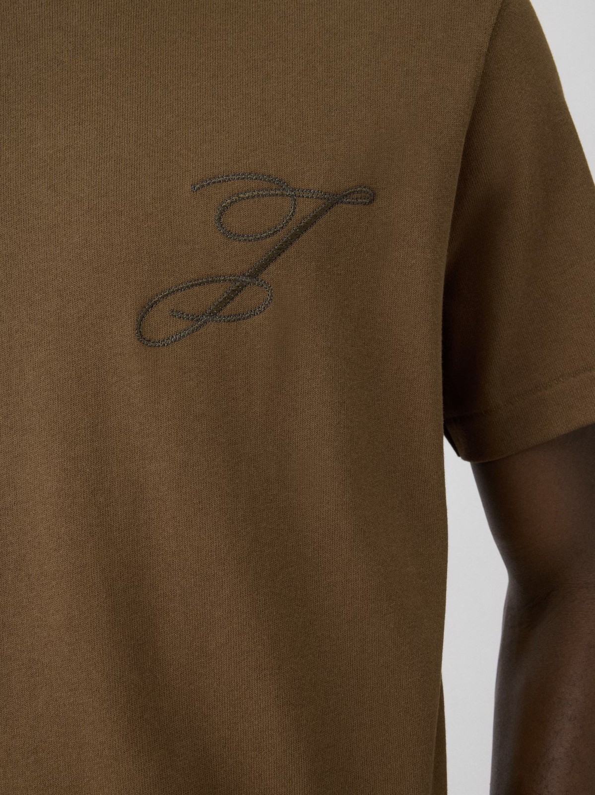 Unisex Jacquemus Khaki The Logo T-Shirt XS - XXL TSU00319AJ000226 gallery