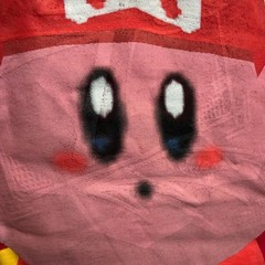 asspizza Mario Kirby Copycat Super Smash Bros 64 Revived Red Tee Medium