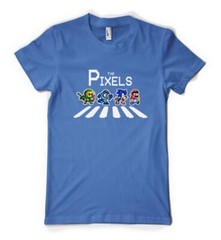 The Pixels Gaming Abbey Road Crossing Platform Personalised Unisex Adult T Shirt