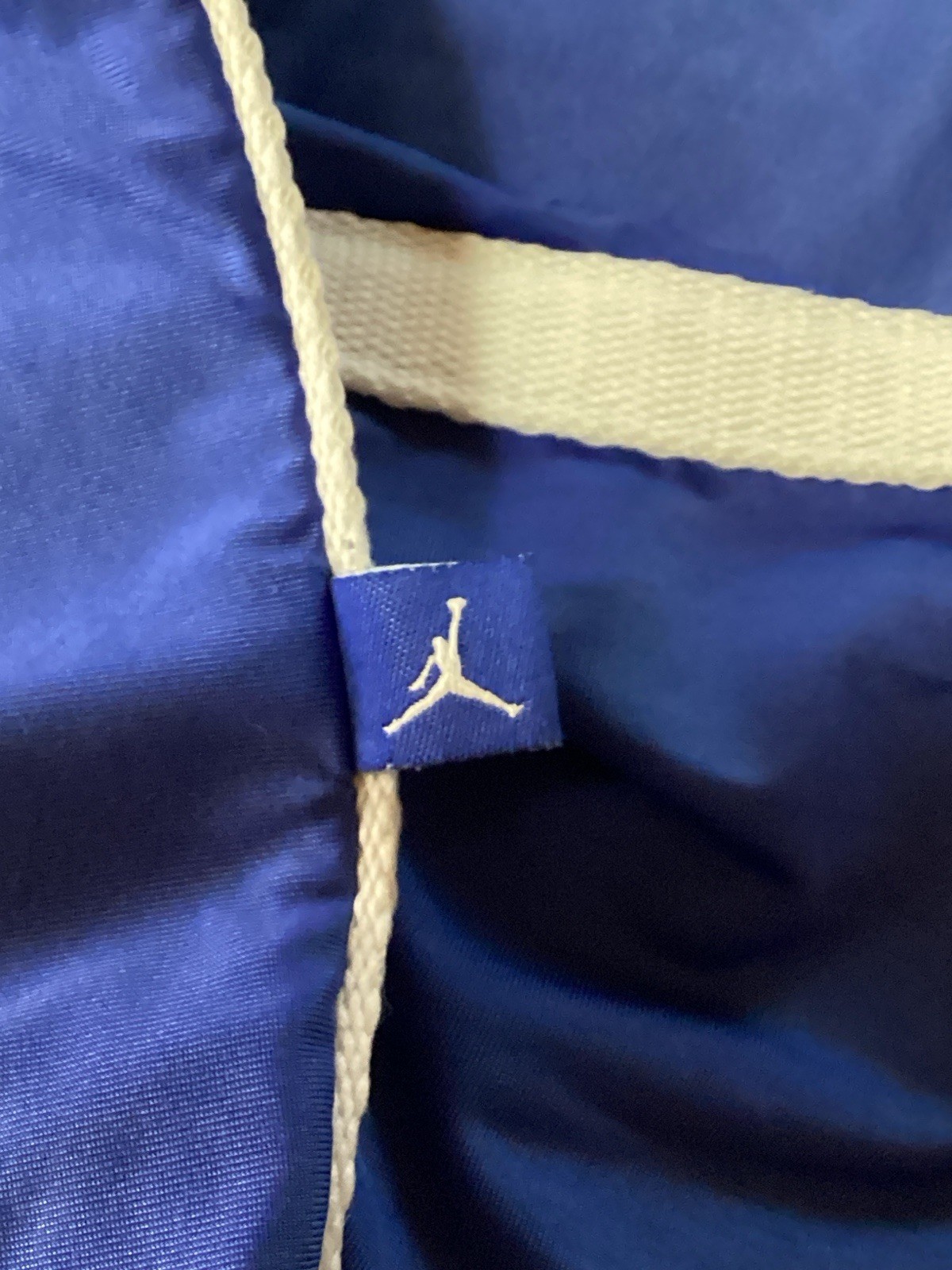 AIR JORDAN JUMPMAN Jersey VTG Dazzle Shiny Silky Y2K 2000s Sleeveless Shirt 3XL gallery