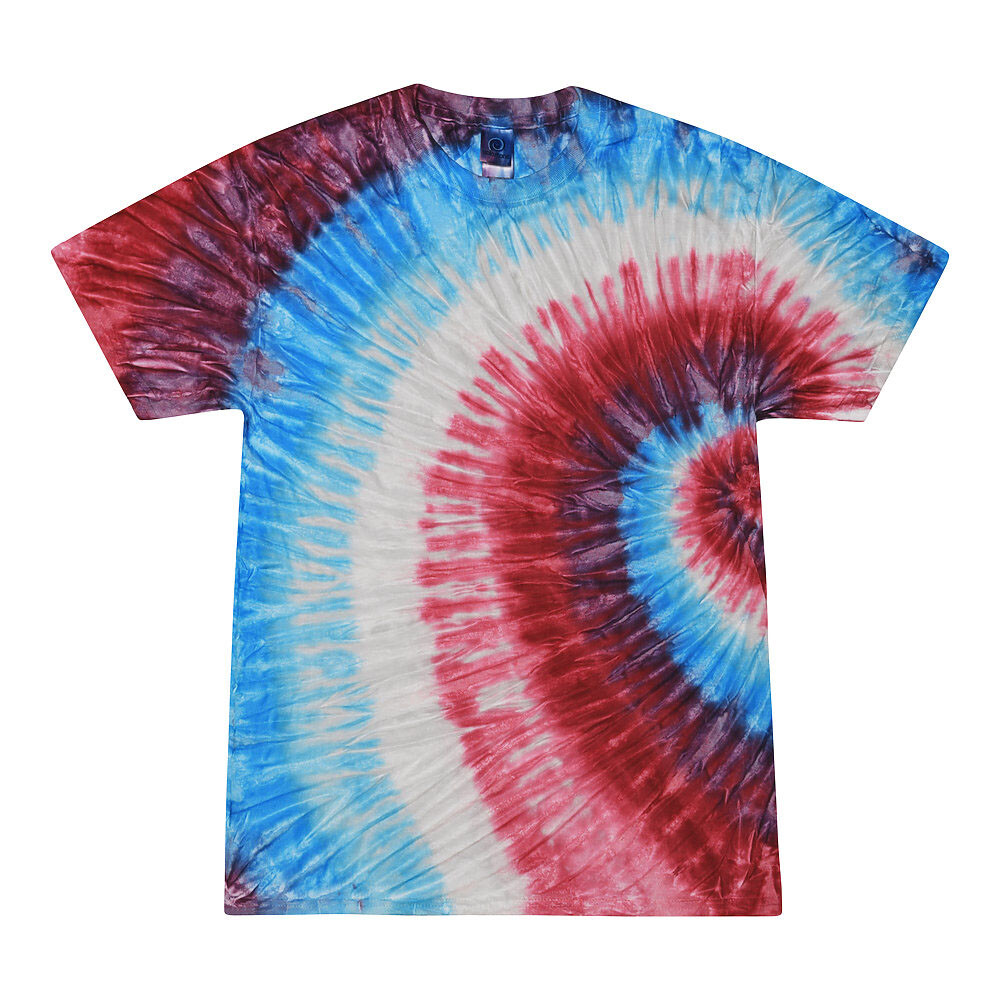 Tie Dye T-Shirts Multi-Color Adult Size 4XL - 5XL 100% Cotton Colortone gallery