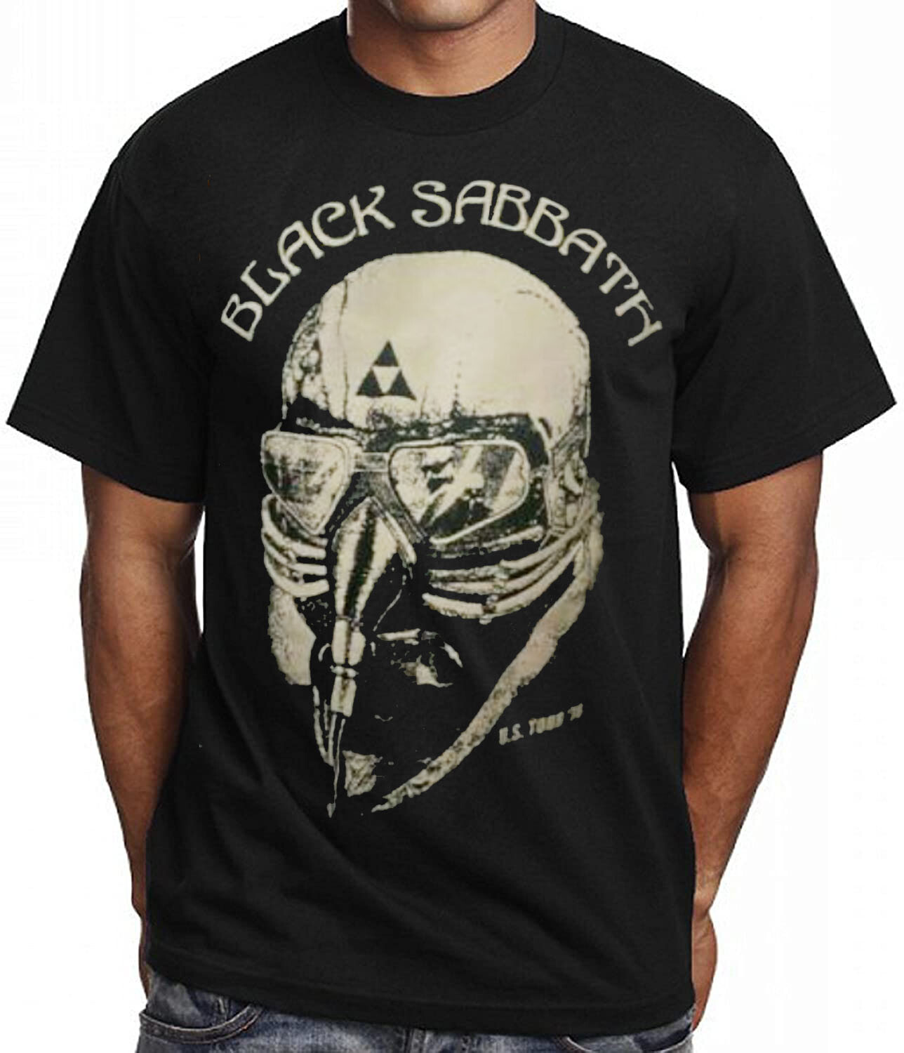 BLACK SABBATH US TOUR 78 ROCK Black T Shirt
