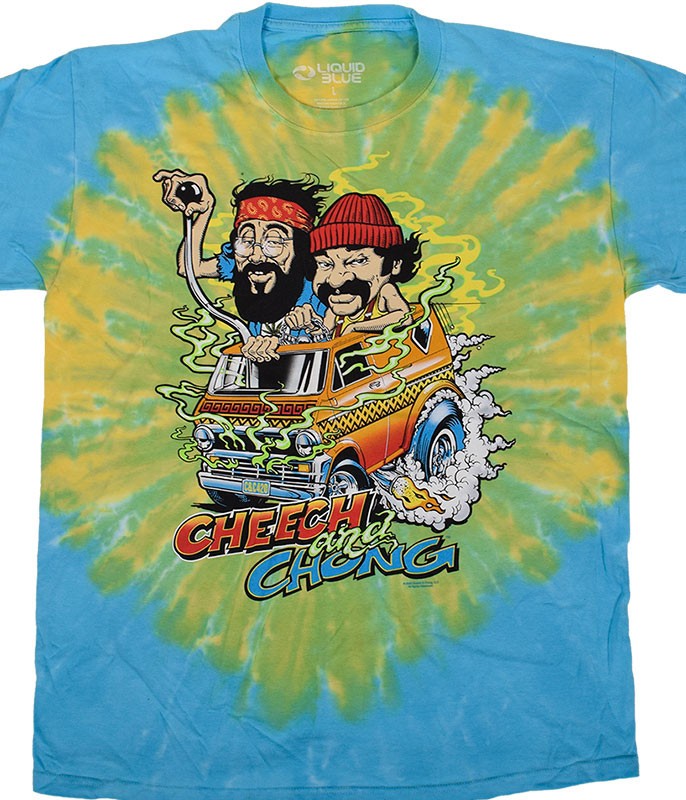 C&C Hot Rod Tie-Dye T-Shirt Liquid Blue gallery