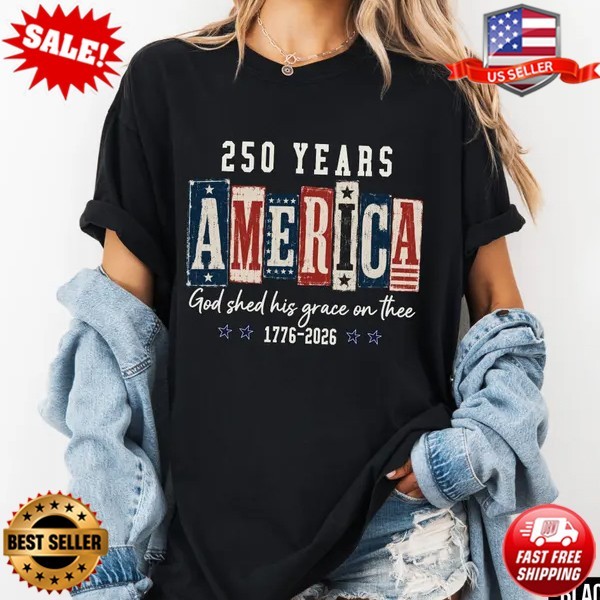 Christian American Flag Tee, 250 Years Anniversary USA T-Shirt S-5XL gallery