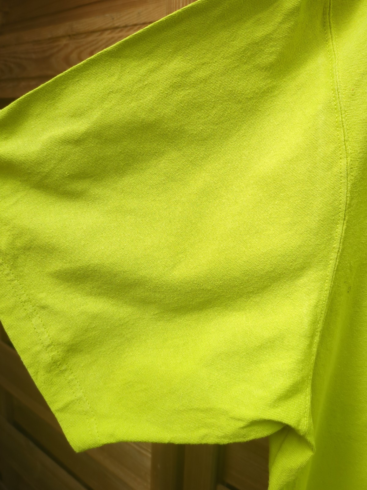 Carhartt Pocket T Shirt Lime Green Distressed Size XL Cotton Pit To Pit 26 gallery