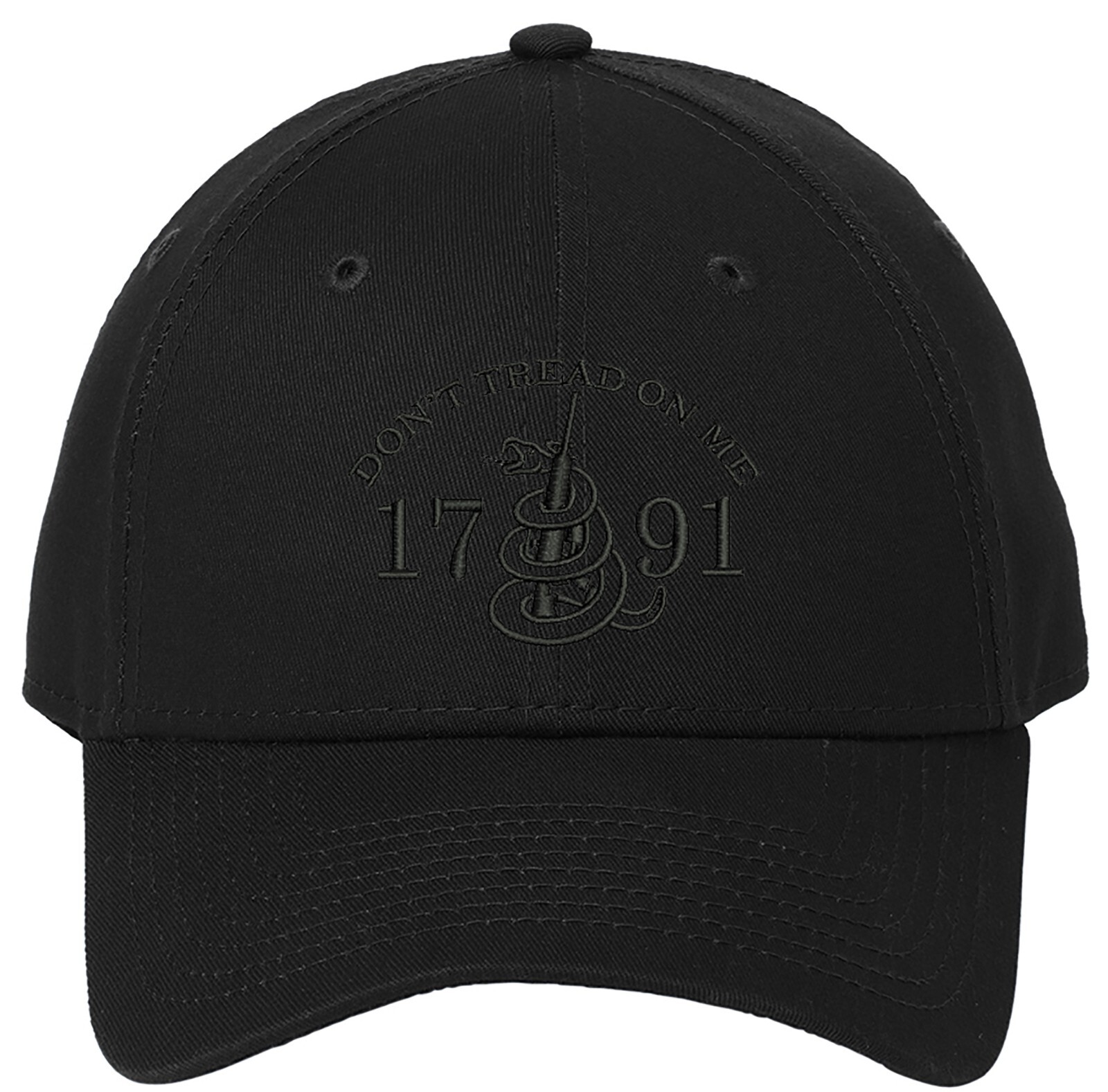 Don’t Tread On Me 2A New Era Embroidered One Size Fits All Baseball Hats