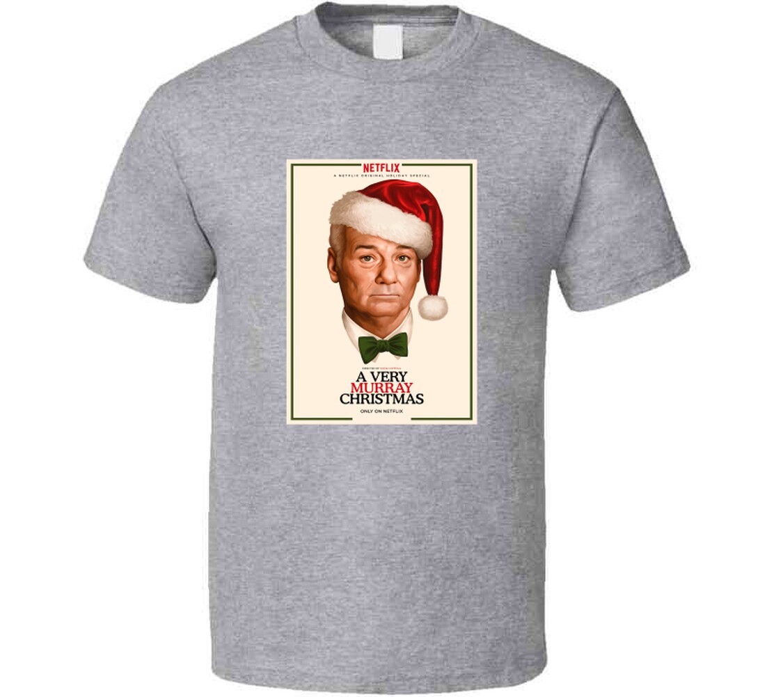 A Very Murray Christmas Tee Classic Holiday Movie T Shirt gallery