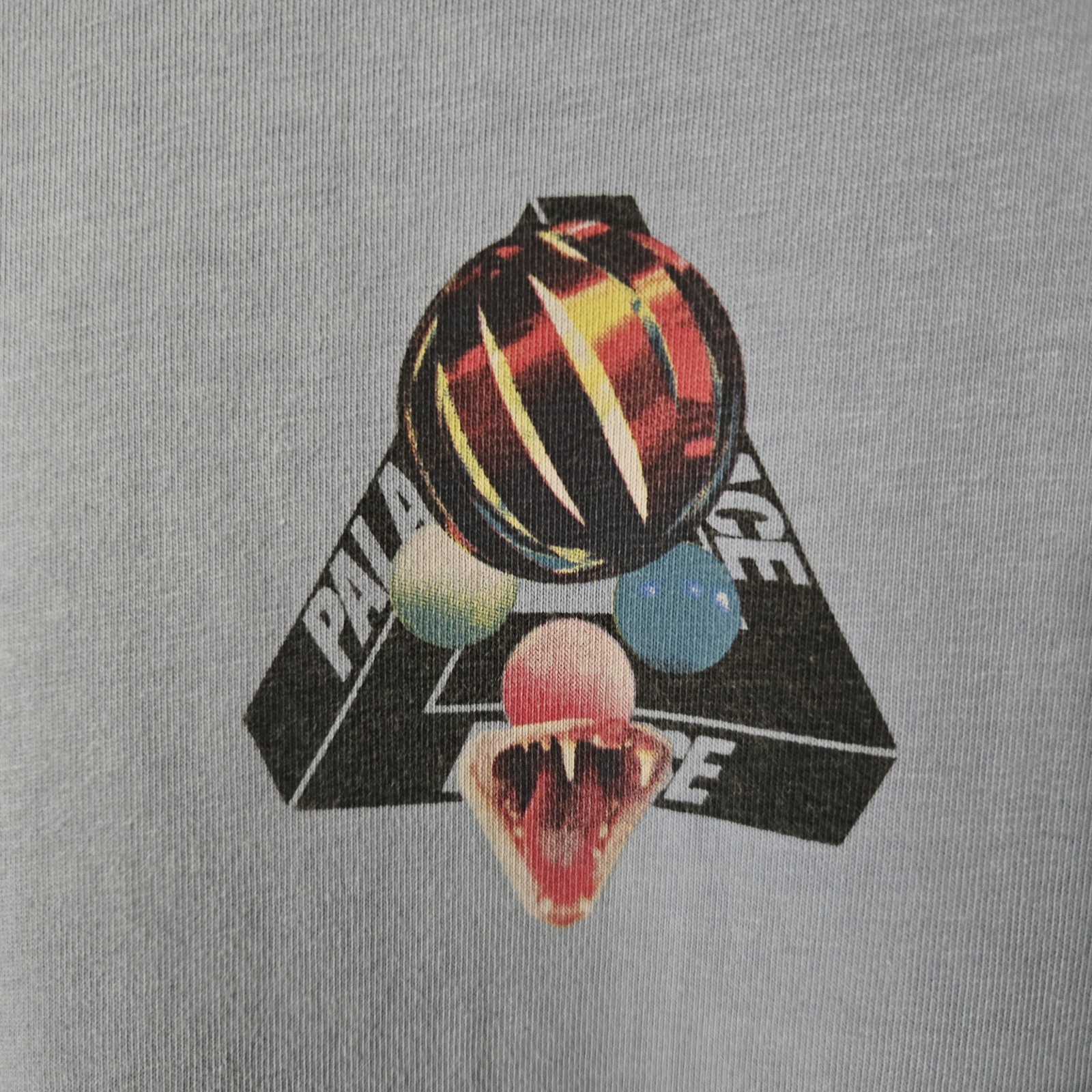 Palace "Sans Ferg" Long Sleeve Tee– Blue Size M gallery