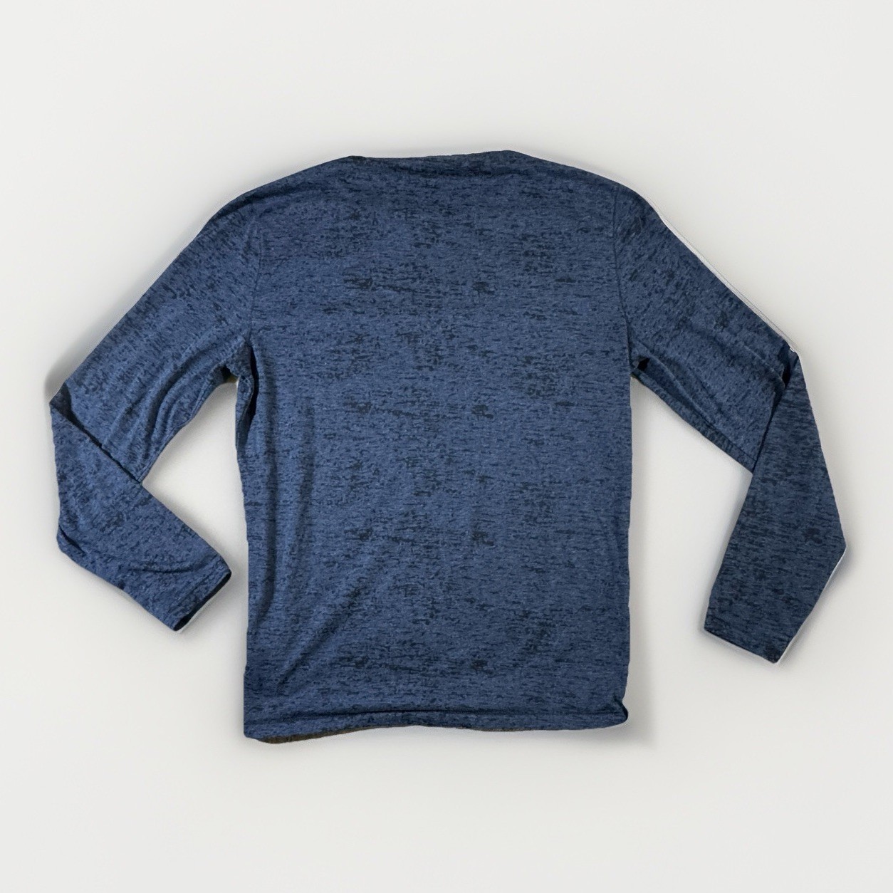 John Varvatos Mens Blue and Black Lightweight Long Sleeve Tee Shirt Size S gallery