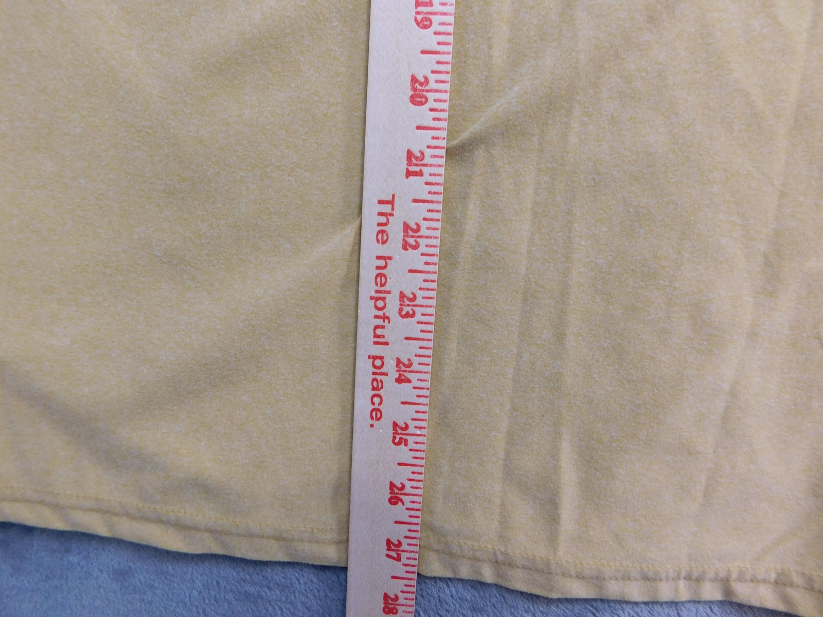Tallwoods Shirt Mens L Yellow Henley Short Sleeve Polyester Spandex Jersey gallery