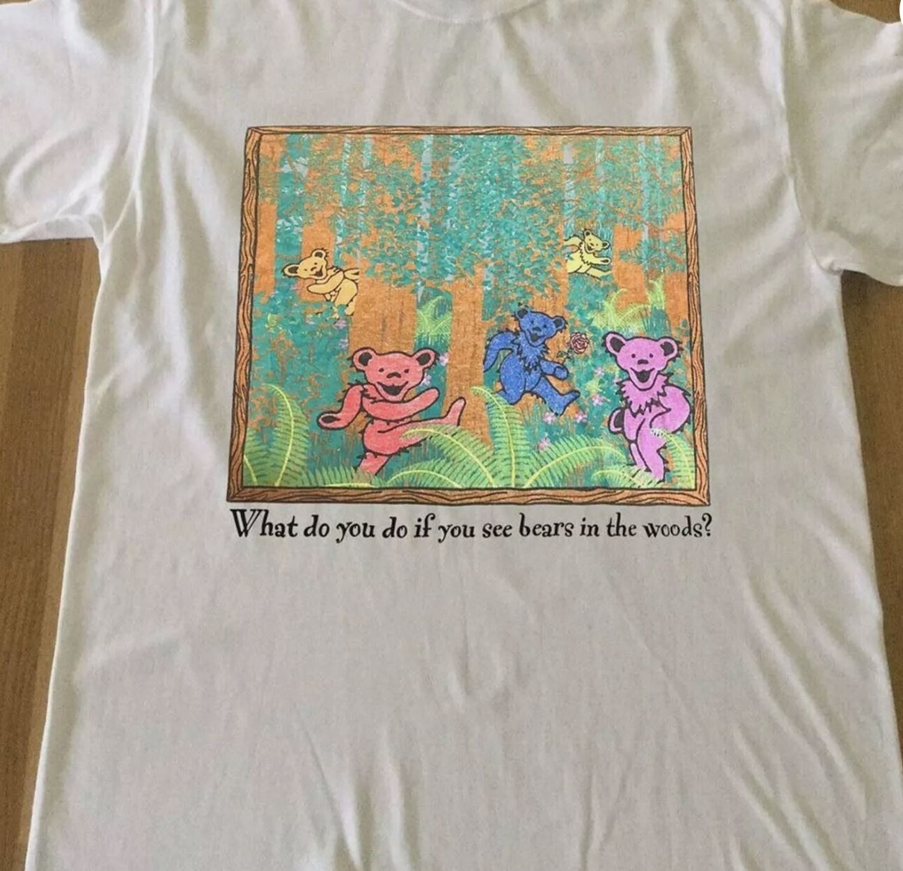 Grateful Dead T Shirt 1998 Bears In The Woods gallery