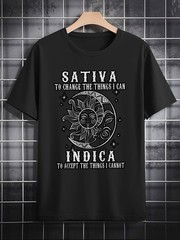 [180gsm Polyester T-Shirt] 100% Polyester Men’s Casual Crew Neck T-Shirt | Sativ