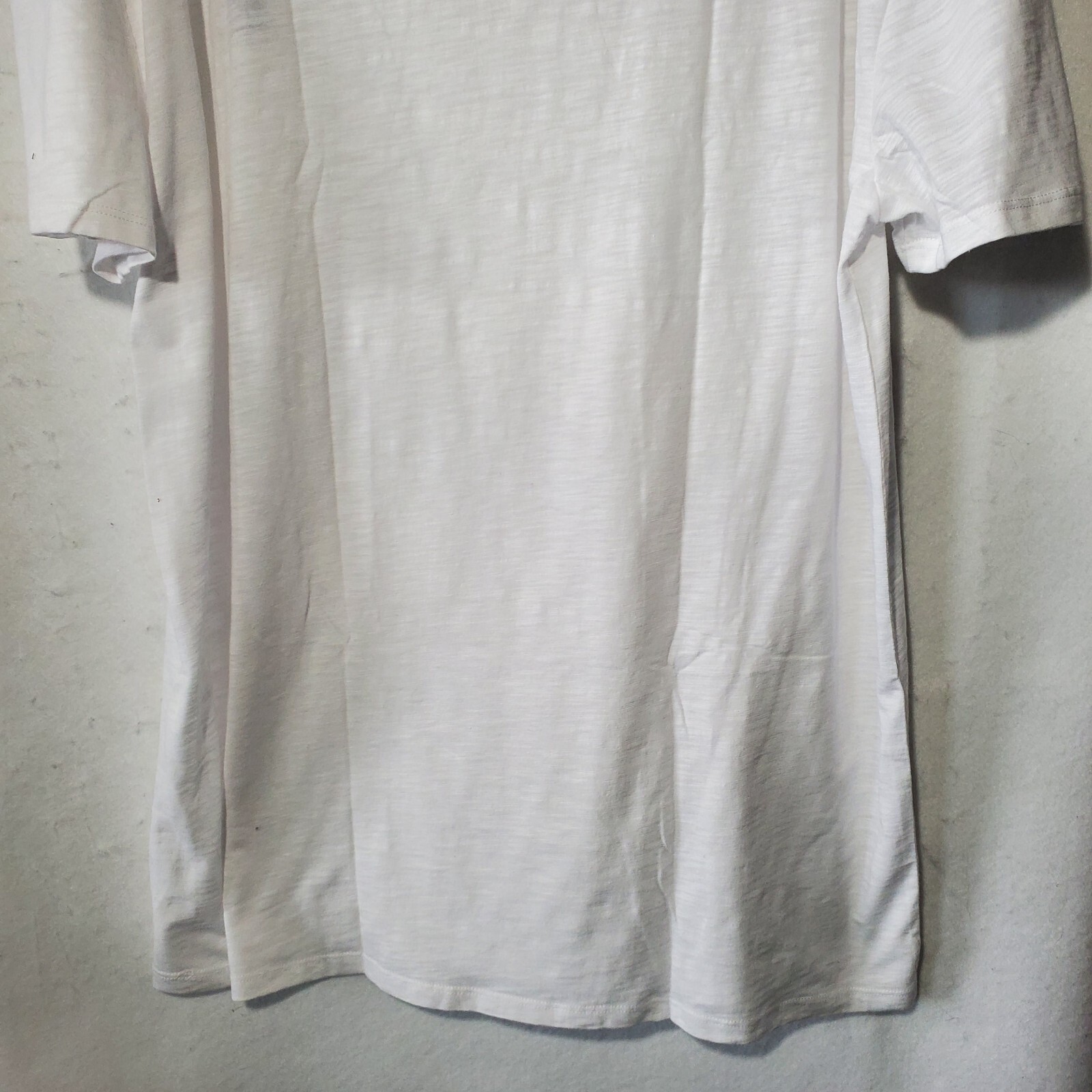Mr Swim Shirt Mens XL White Short Sleeve Slub NWT gallery