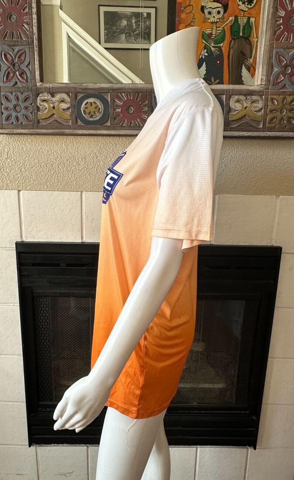 Go Race Productions Track shirt runners athletic armpit to armpit 19" length 28" gallery
