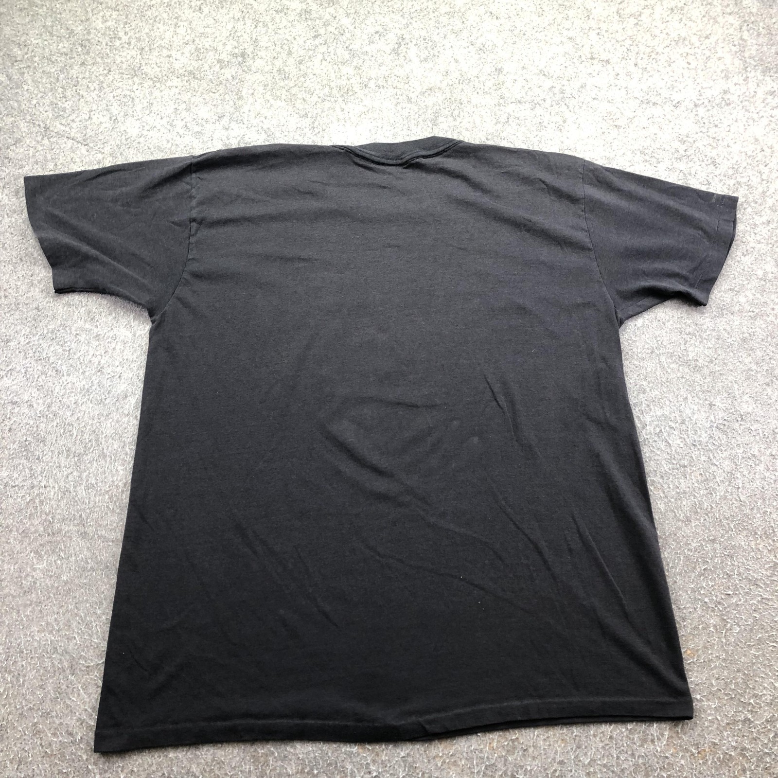 Vintage Peanuts Snoopy Ft Ben Harrison Shirt Mens Large Black I Survived 80s gallery