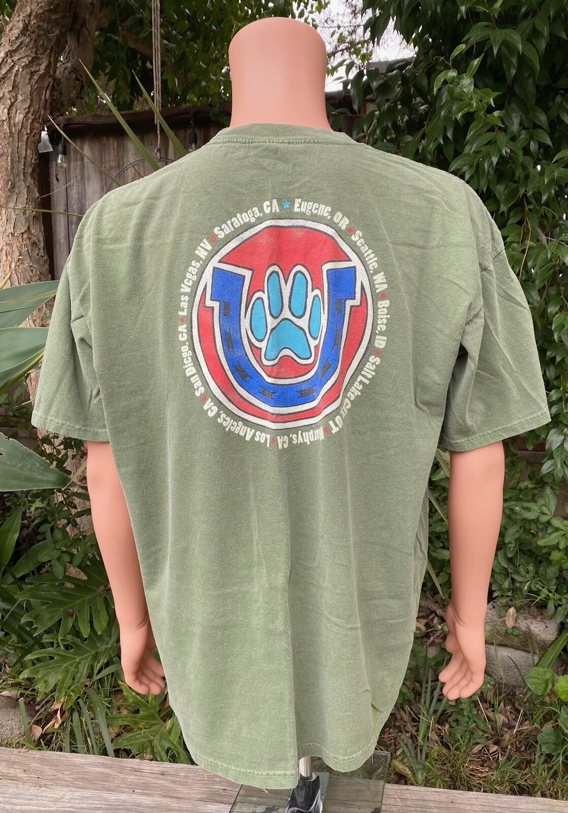 Grateful Dead Ratdog Bob Weir Govt Mule Summer 2008 Tour Shirt Size Extra Large gallery