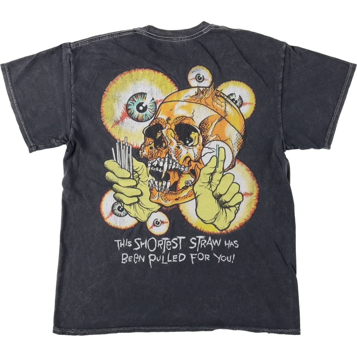 Used METALLICA Skull Pattern Band T-Shirt (Men's Size S) gallery