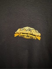 Madison River Brewing Co Long Sleeve T Shirt M Navy Blue Belgrade MT Beer NWOT