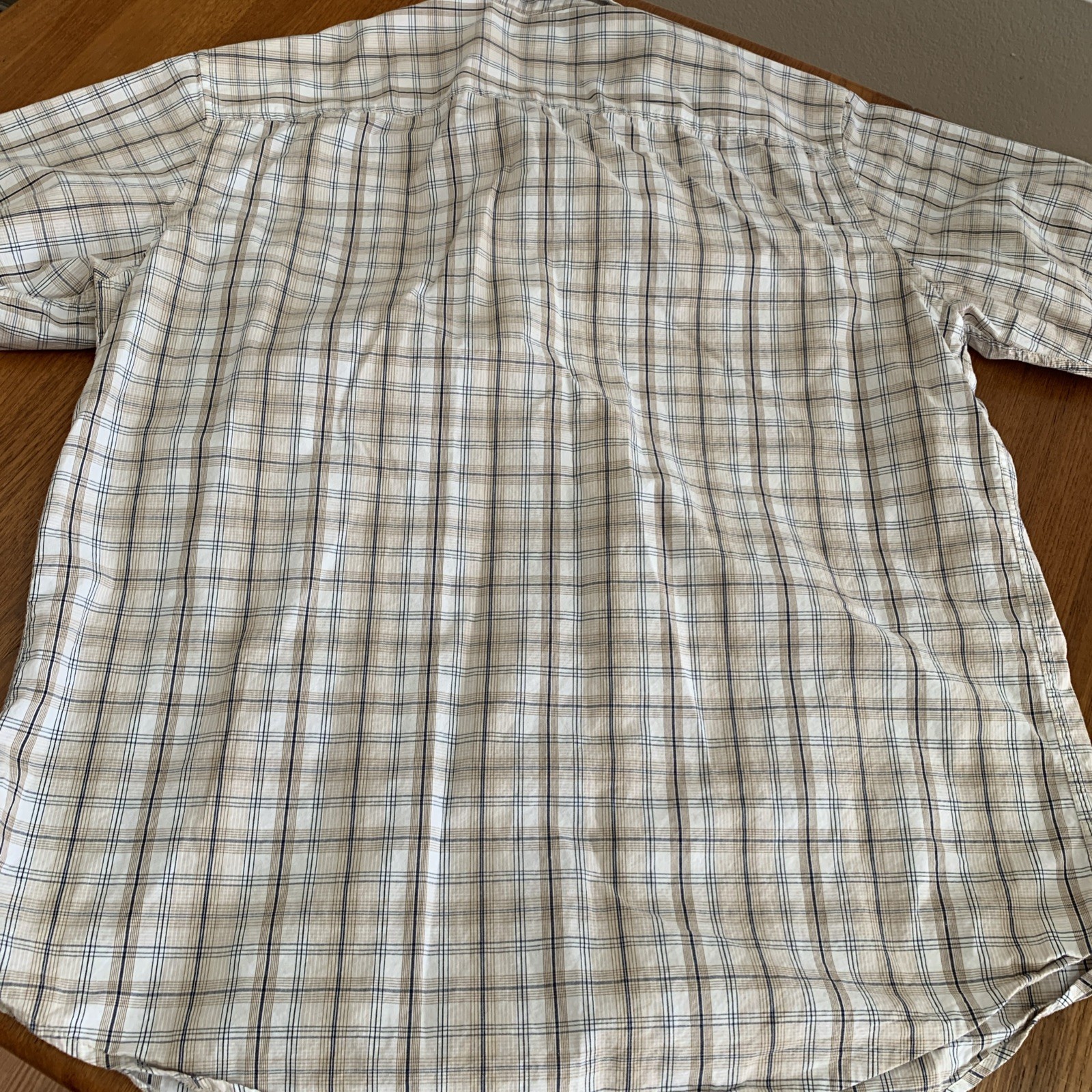 Timberland Short Sleeves Casual Mens Button Down Tshirt Organic Cotton Size L gallery