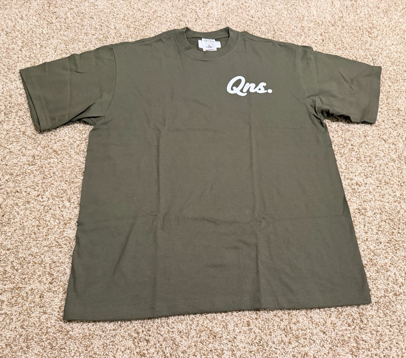 Shaka Wear Max Heavyweight Short Sleeve T-Shirt Olive Size XL, Qns. gallery