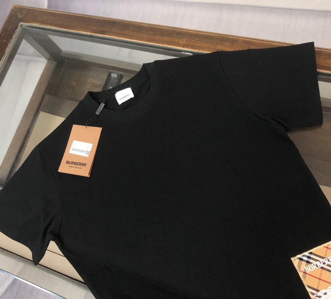 New Moncler Unisex Summer Black Crew-Neck 100% Cotton T-Shirt L gallery