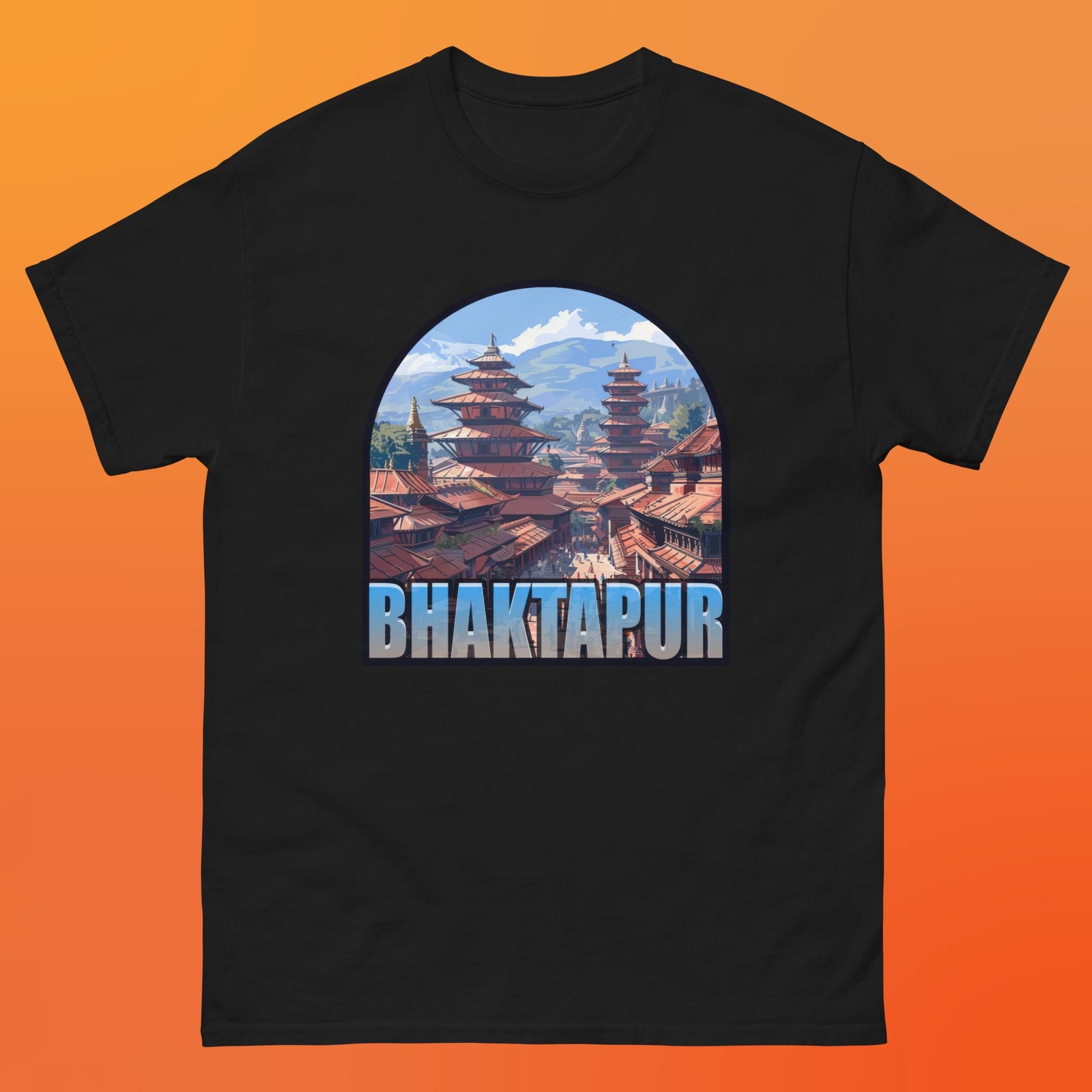 Bhaktapur Nepal - Unisex Short Sleeve T-Shirt gallery
