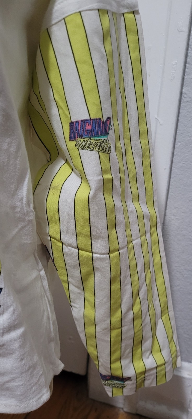 Rare Vintage Pinky Originals Cotton Graphic Tee 3/4 Sleeve Beaded Sportswear gallery