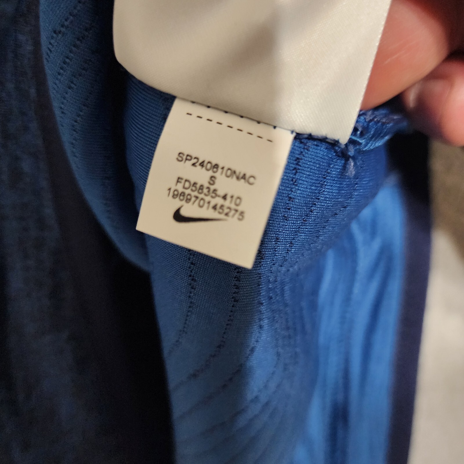 Nike Golf Dri-Fit TOUR Swirl Quilted Crew Golf Sweatshirt S $105 FD5835-410 New gallery
